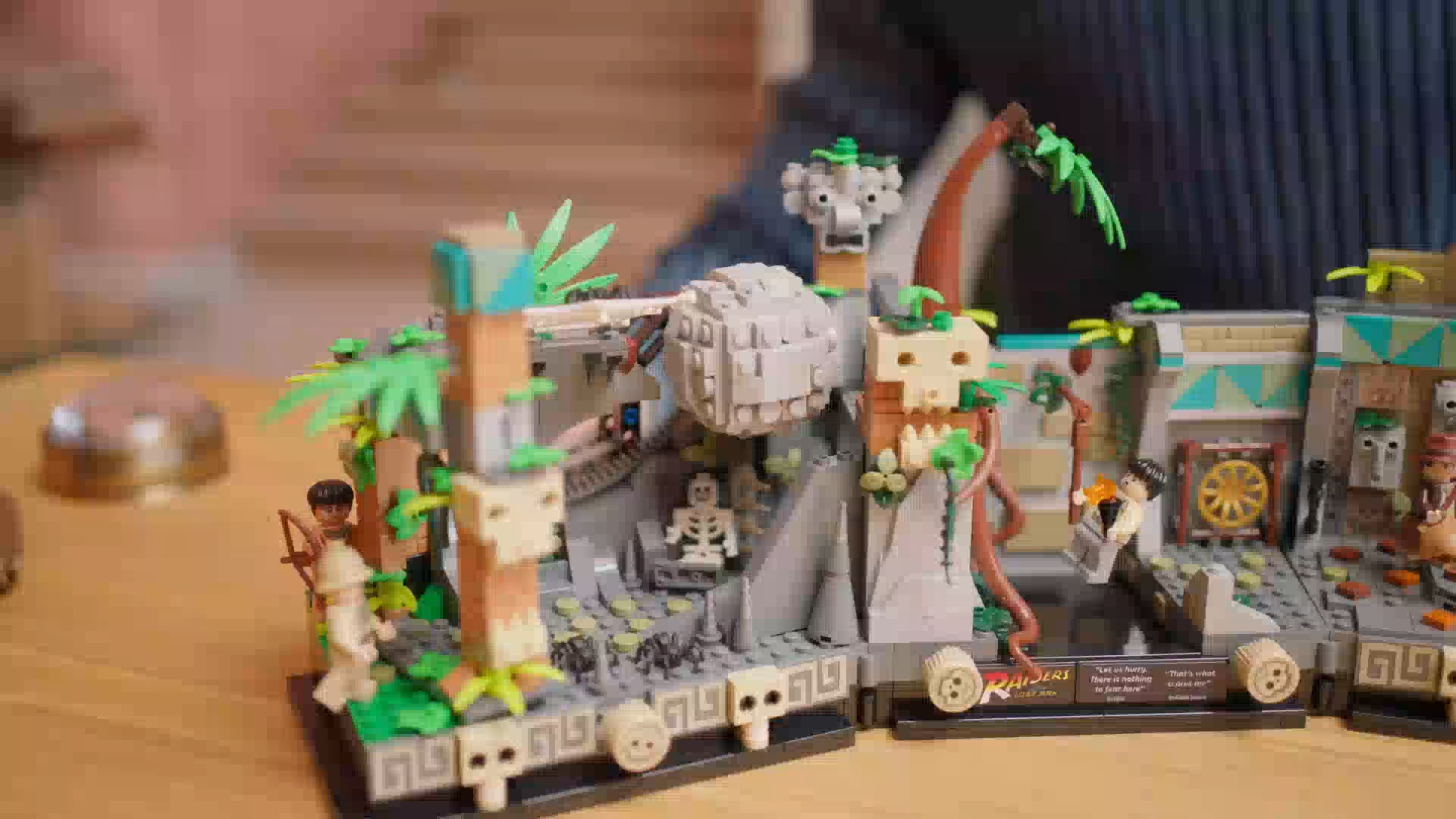 LEGO Indiana Jones 77015 Temple of the Golden Idol Building Toy Set (1,545 Pieces)