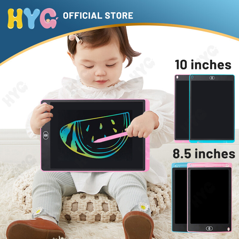 8.5/ 12 Inch Colorful Screen LCD Writing Tablet Electronic Writing Drawing Doodle Board Erasable Handwriting Paper Drawing Tablet for Kids Adults At Home School Office