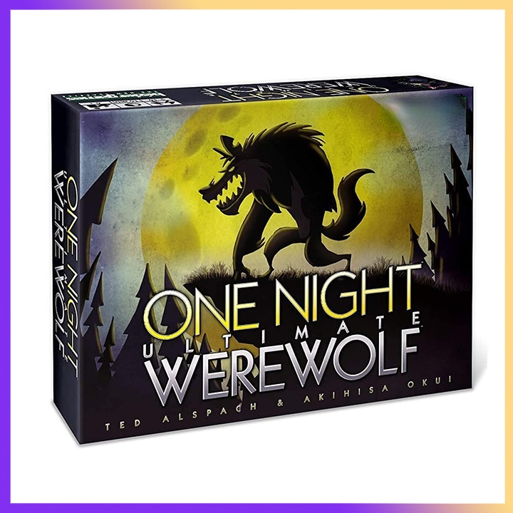 One Night Ultimate Werewolf | Fun Party Board Game | Wolf Card sGame | 3-10 Players Family Interactive Multiplayer Game for Adults and Kids